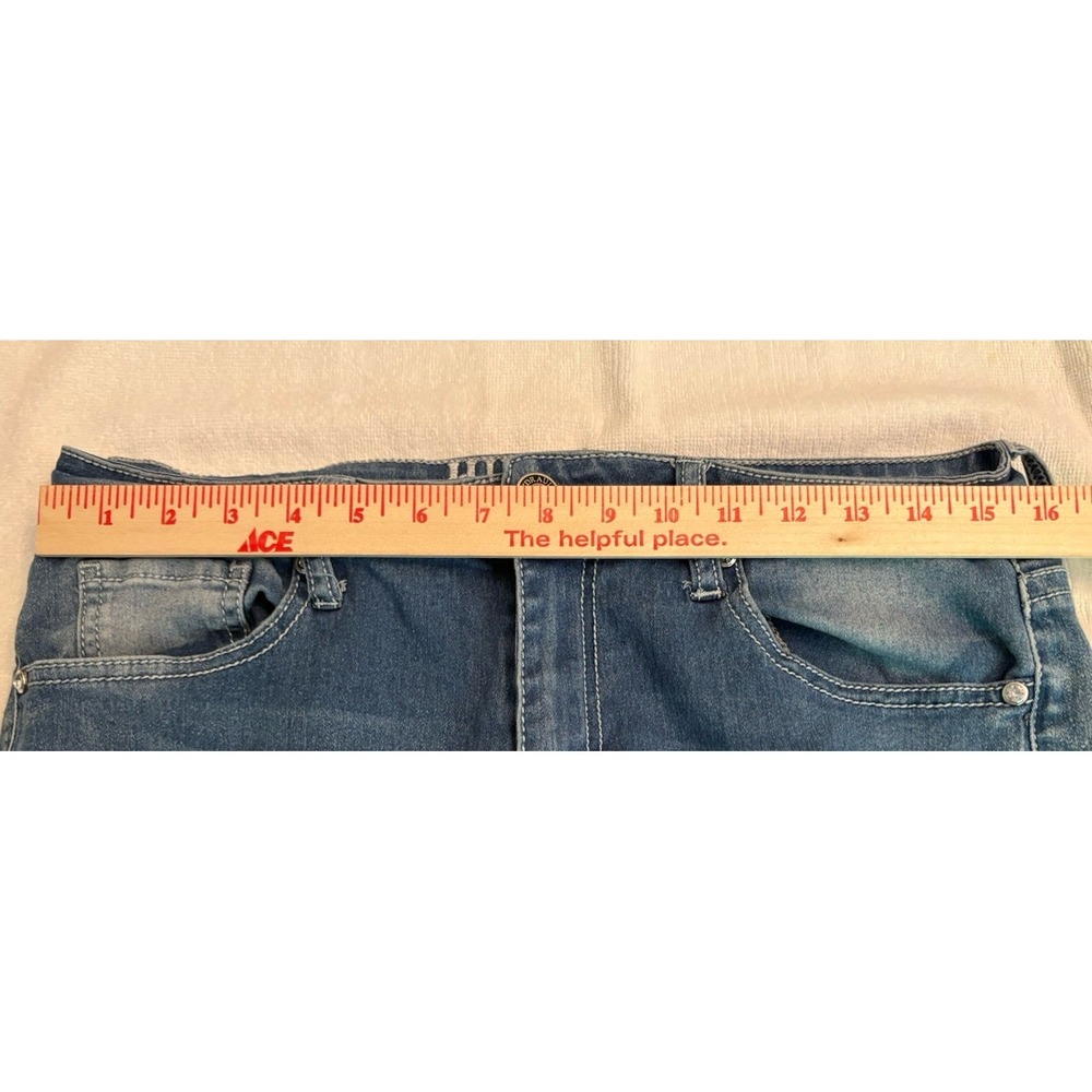 Hydraulic Jeans Womens 12 Nolita Embroidered Embellished Denim Umbre‎ Blue - Picture 5 of 10